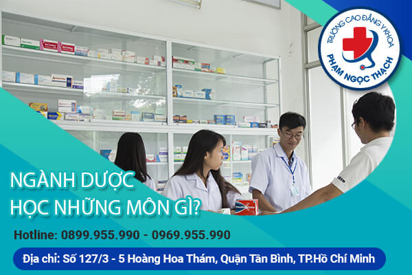 Ngành Dược học những môn gì?