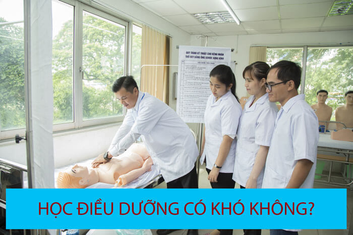 Học Điều Dưỡng có khó không?