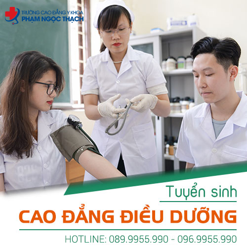 Tuyển sinh Cao đẳng Điều dưỡng theo hình thức xét tuyển thẳng không thi theo khối